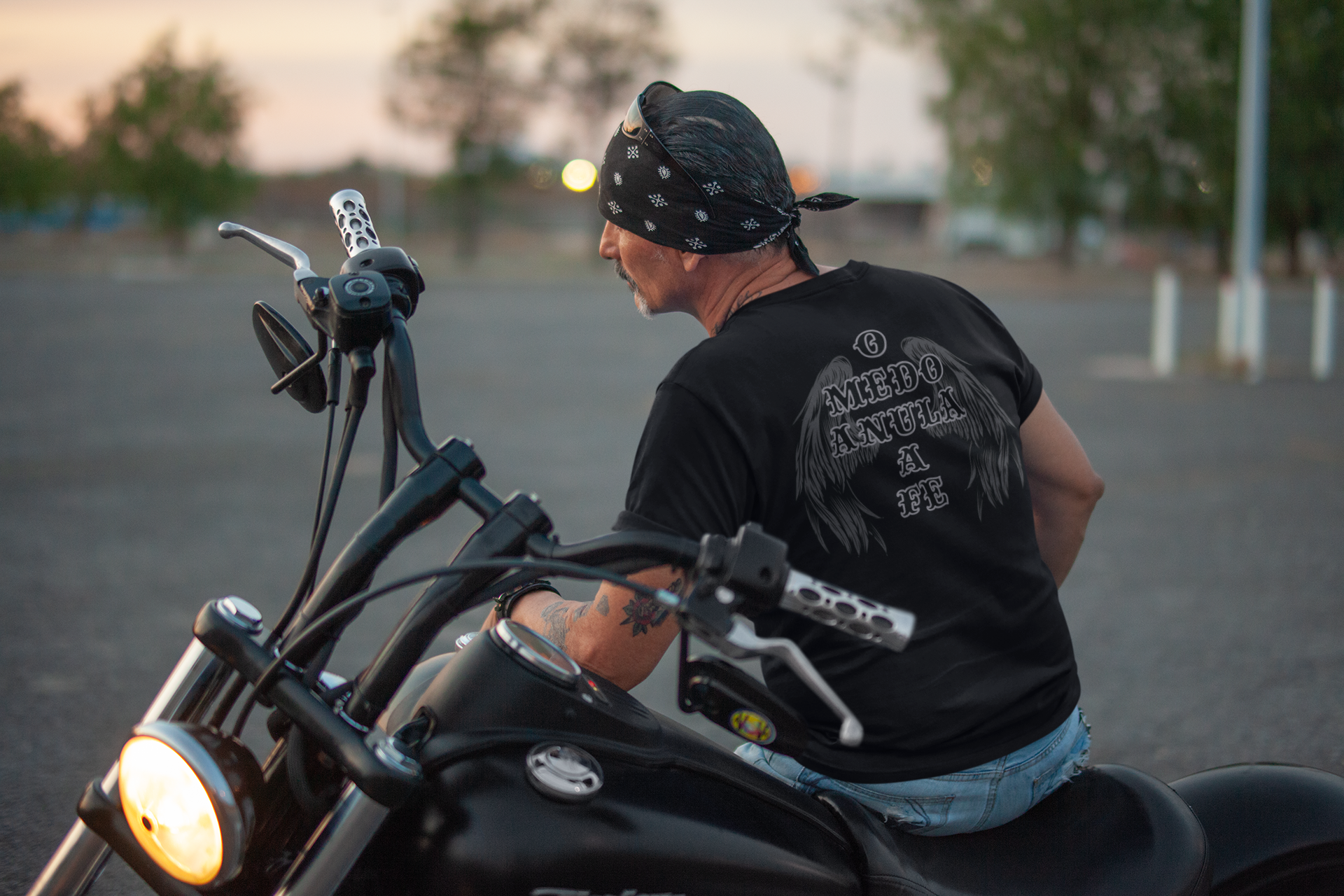 back-view-tee-mockup-of-a-middle-aged-biker-watching-the-sunset-20218a